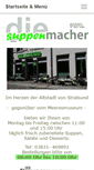 Mobile Screenshot of diesuppenmacher.de